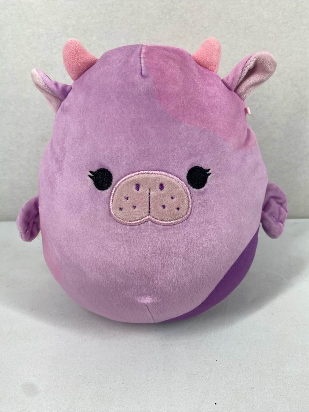 Squishmallows Stasia Purple Cow Plush Small Soft S8-#1516